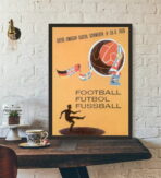 vintage fussballplakat 1