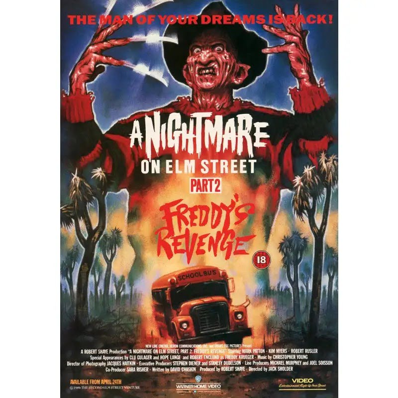 freddy kruger poster freddy kruger poster