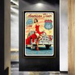 vintage garage poster 1