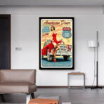 vintage garage poster 1
