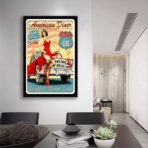 vintage garage poster 1