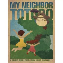 vintage ghibli poster 1