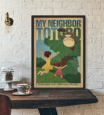 vintage ghibli poster 1