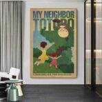 vintage ghibli poster 1