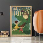 vintage ghibli poster 1