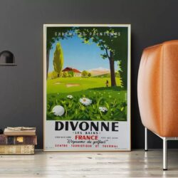 vintage golf poster 3