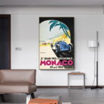 plakat grand prix monaco 1933