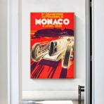 poster grand prix monaco 1