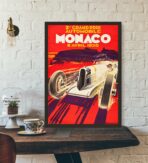 poster grand prix monaco 1