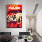 poster grand prix monaco 1