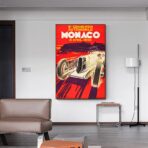 poster grand prix monaco 1
