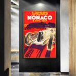 poster grand prix monaco 1