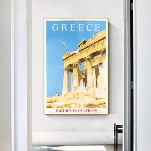 vintage griechenland poster