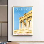 vintage griechenland poster