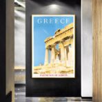 vintage griechenland poster