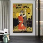 vintage guinguette poster 1