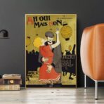 vintage guinguette poster 1