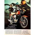 harley davidson vintage poster 1