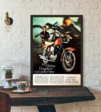 harley davidson vintage poster 1