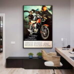 harley davidson vintage poster 1