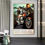 harley davidson vintage poster 1
