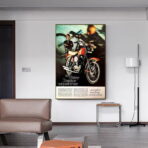 harley davidson vintage poster 1