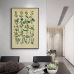 vintage herbarium poster 1