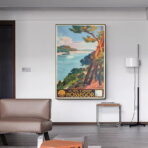 poster hossegor vintage 1