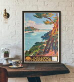 poster hossegor vintage 1