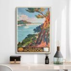 poster hossegor vintage 1