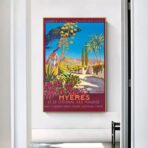 poster hyeres vintage 1