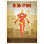 vintage iron man poster 1