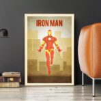 vintage iron man poster 1