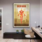 vintage iron man poster 1