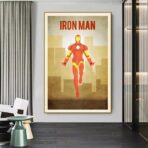 vintage iron man poster 1