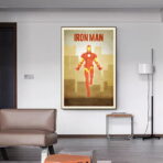 vintage iron man poster 1