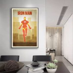 vintage iron man poster 1