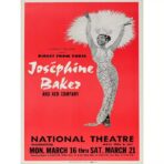 poster josephine baker vintage 1
