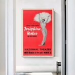 poster josephine baker vintage 1