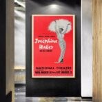 poster josephine baker vintage 1