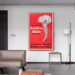 poster josephine baker vintage 1