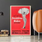 poster josephine baker vintage 1