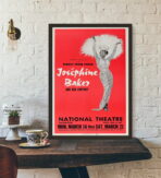 poster josephine baker vintage 1
