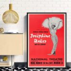 poster josephine baker vintage 1
