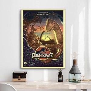 poster jurassic park vintage 1