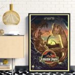poster jurassic park vintage 1