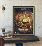 poster jurassic park vintage 1
