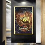 poster jurassic park vintage 1