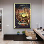 poster jurassic park vintage 1