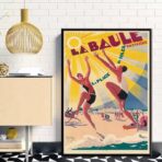poster la baule vintage 1